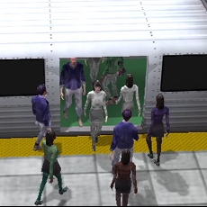 Crowded Subway Station #3