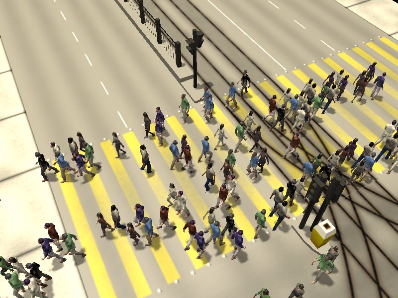 Crosswalk simulation #3