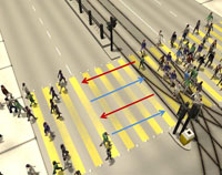 Directing Crowd Simulations Using Navigation Fields